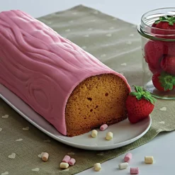 Kit moule bûche et tapis silicone Silikomart