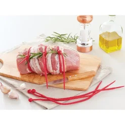 6 lacets de cuisson en silicone 30 et 40 cm Mathon