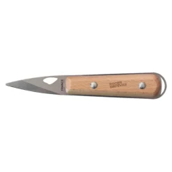 Lancette à huître manche en bois de hêtre 14 cm Roger Orfèvre