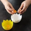 Les 2 pocheuses à œufs coquille