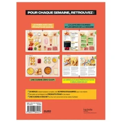 Livre En 1 h je cuisine les repas de mes enfants pour toute la semaine Hachette pratique