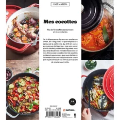 Livre Mes cocottes Plus de 40 recettes savoureuses et réconfortantes Mathon