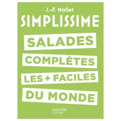 Livre Simplissime Salades complètes les plus faciles du monde Hachette pratique