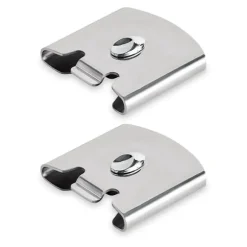 Lot 2 anses amovibles tout inox Clips’Inox Mathon