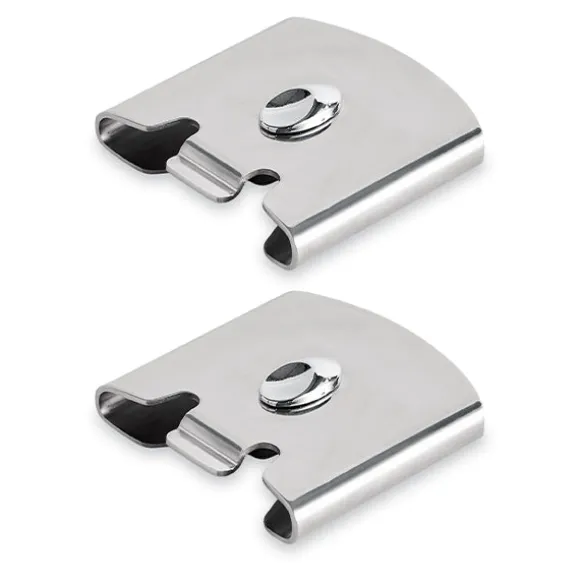 Lot 2 anses amovibles tout inox Clips’Inox Mathon