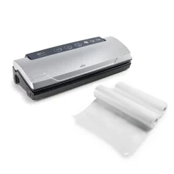 Lot appareil à emballer sous vide 35,5 cm et 2 rouleaux de sachets à découper Lacor