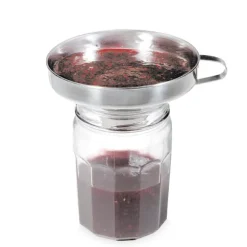 Lot bassine à confiture inox 30 cm et entonnoir 14 cm Mathon