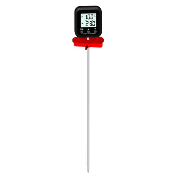 Lot bouilleur en inox 12 bocaux 37 L Guillouard et thermomètre digital à déclenchement automatique avec tige inox 25 cm Nogent