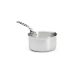 Lot 3 casseroles 16, 18 et 20 cm et 2 poêles 24 et 28 cm tout inox Affinity De Buyer