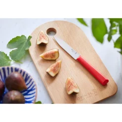 Lot de 2 couteaux d’office Essentiels+ bleu et rouge 10 cm inox Opinel