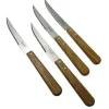 Lot de 4 couteaux à steak TRADI en olivier Jean Dubost