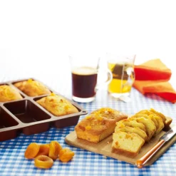Lot de 2 Flexi'moules : 1 plaque 12 muffins + 1 plaque 6 cakes Mathon