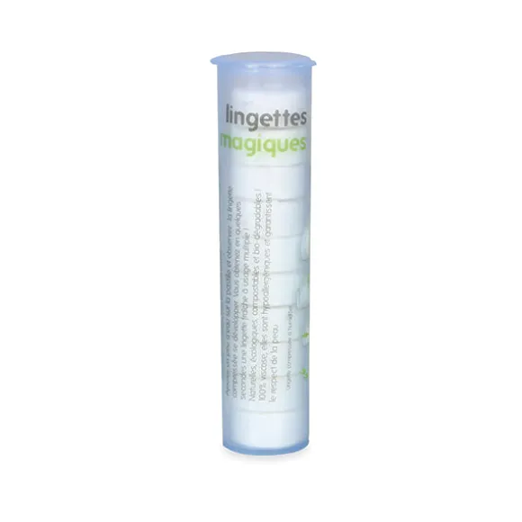 Lot de 2 marmites à moules 18 cm et tubes de 20 lingettes magiques
