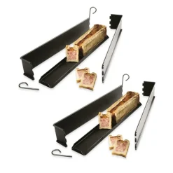 Lot de 2 moules mini-pâté démontable Gobel