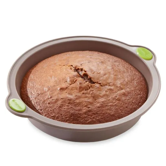Lot de 3 moules Rigiflex : moule à tarte cannelé, moule terrine et moule à manqué Mathon