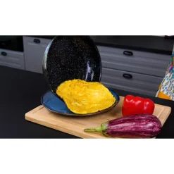 Lot de 3 poêles en inox avec revêtement céramique 20, 24 et 28 cm Kitchenpro