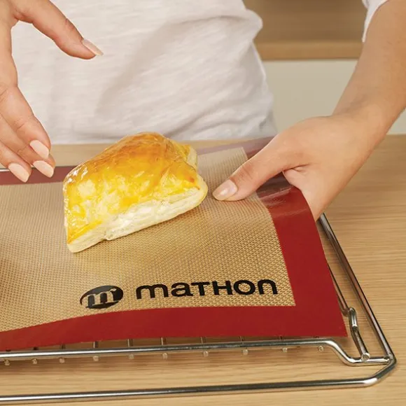 Lot de 2 Tapis de cuisson professionnels en silicone Mathon