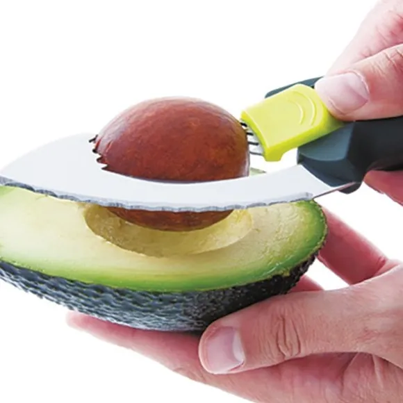 Lot Eplucheur d'avocat 5 en 1 + Cuillère magique