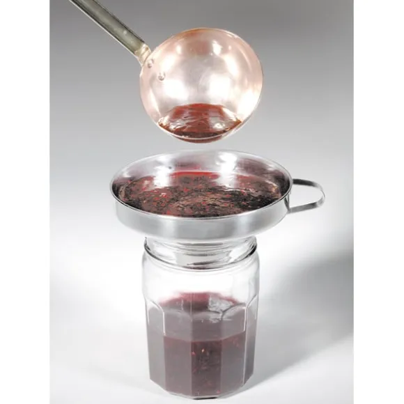 Lot faire son coulis : mousseline à gelée, entonnoir et 100 étiquettes