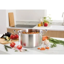 Lot faitout et marmite inox Excell’Inox 28 cm Mathon