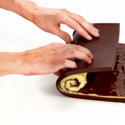 Lot Flexi'Plaque de pâtisserie à rebords et spatule à gâteaux Mathon