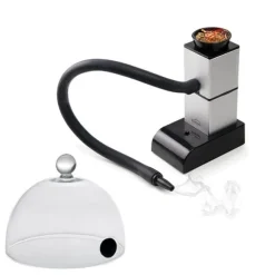 Lot fumoir à aliments et cloche 17cm Lacor