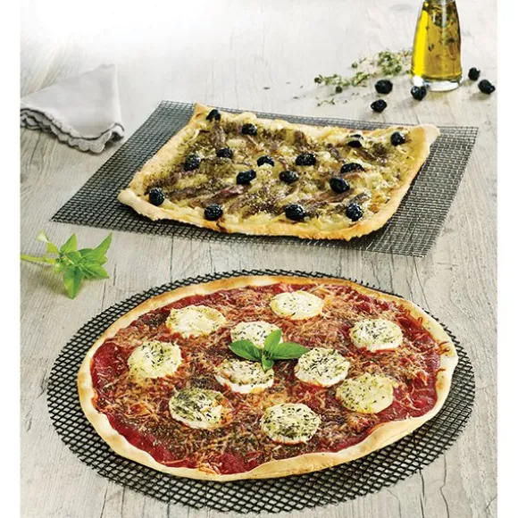 Lot 2 grilles de cuisson + tapis de cuisson en silicone Mathon