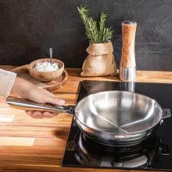 Lot 2 manches amovibles tout inox Clips'Inox Mathon
