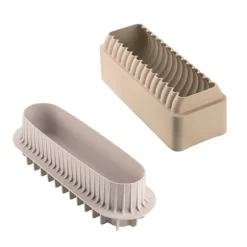 Lot moule en silicone Corallo et moule à insert bûche Silikomart