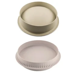 Lot moule en silicone Goccia et moule à insert rond Silikomart