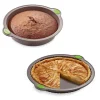Lot moule à manqué 24 cm et moule à tarte 26 cm Rigiflex Mathon