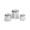 Lot 3 moules à canelés en inox Ø 5,5 cm De Buyer