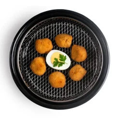 Lot 3 paniers ronds pour friteuse à air chaud Ibili