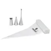 Lot 24 poches pâtissières jetables et 3 douilles inox Mathon