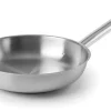 Lot 2 poêles en inox Chef 32 et 36 cm Lacor