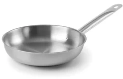 Lot 2 poêles en inox Chef 32 et 36 cm Lacor