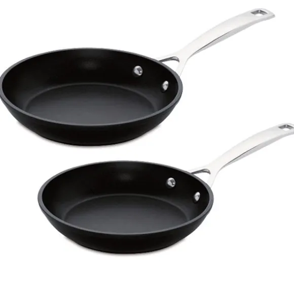 Lot 2 Poêles 24 et 28 cm Les Forgées Le Creuset