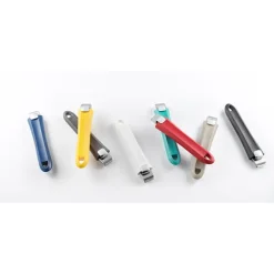 Lot 3 poêles inox antiadhérentes Mutine 20, 24 et 26 cm et manche amovible Cristel Cristel
