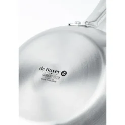 Lot 2 poêles tout inox Alchimy 24 et 28 cm De Buyer