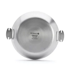 Lot 3 poêles tout inox Alchimy Loqy 20, 24 et 28 cm et manche amovible De Buyer