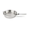 Lot 2 poêles tout inox Evolution 24 et 28 cm et manche amovible Beka