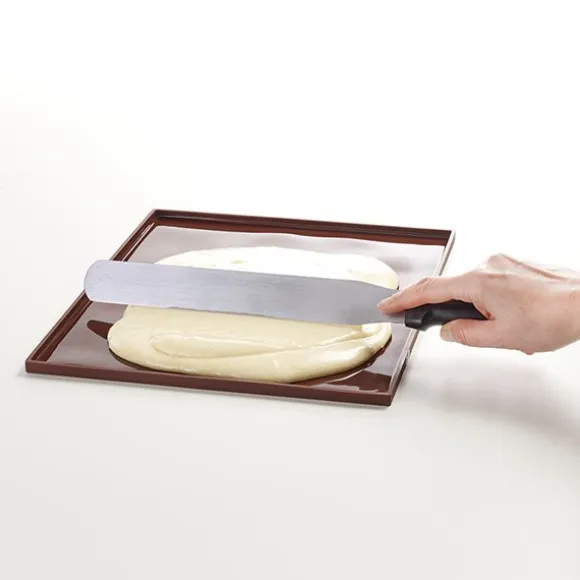 Lot rectangle à gâteau extensible et spatule à gâteaux Mathon
