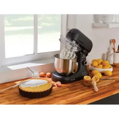 Lot robot pâtissier 5 L avec balance intégrée et kit tranchoir et râpes Mathon