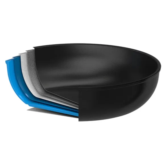 Lot sauteuse Cookway 24cm avec poignée, anse et couvercle Cristel