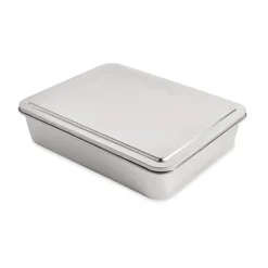 Lot 2 sets de 5 bacs de préparation culinaire en inox Mathon