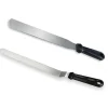Lot Spatule longue coudée 30 cm + Spatule à gâteaux lame plate 26 cm