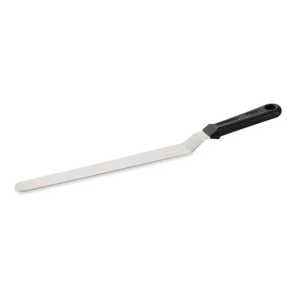Lot Spatule longue coudée 30 cm + Spatule à gâteaux lame plate 26 cm