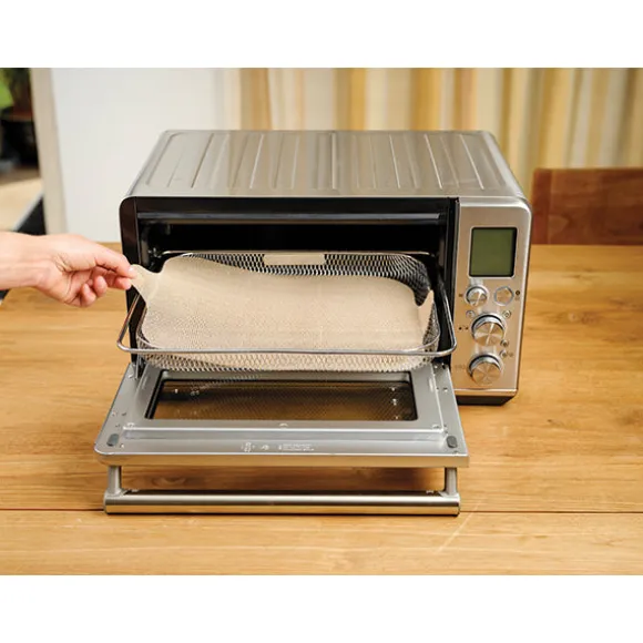 Lot 2 x 2 feuilles de cuisson rectangulaires pour friteuse à air chaud NoStik