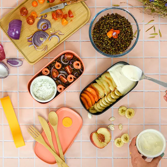 Lunch Box basics To Go corail 1 L Lékué