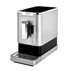 Machine à café avec broyeur 19 bars Slimissimo et Milk Silver Scott